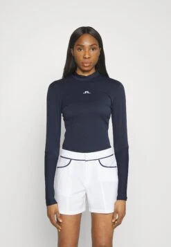 Peggy - Long Sleeved Top - Navy