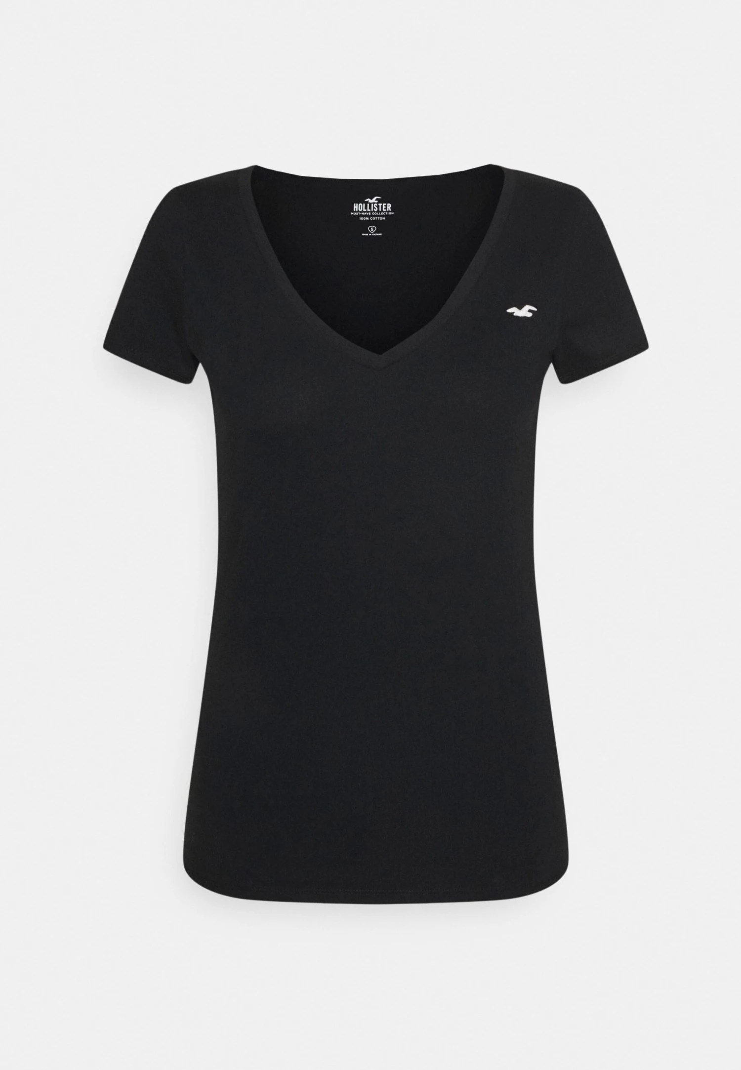 Hollister Co. Icon Multi 3 Pack - Basic T-Shirt - White/Black/Light Grey - Image 4