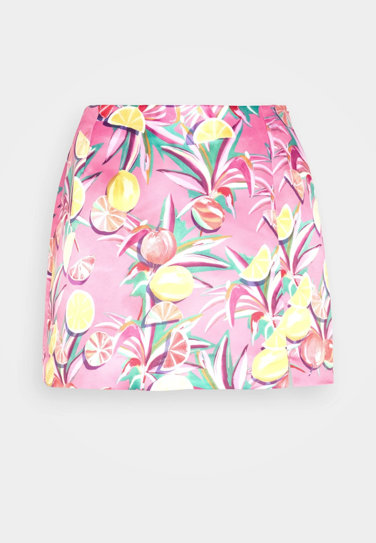 Scotch & Soda Printed Slit Detail Skirt - Mini Skirt - Pink - Image 5