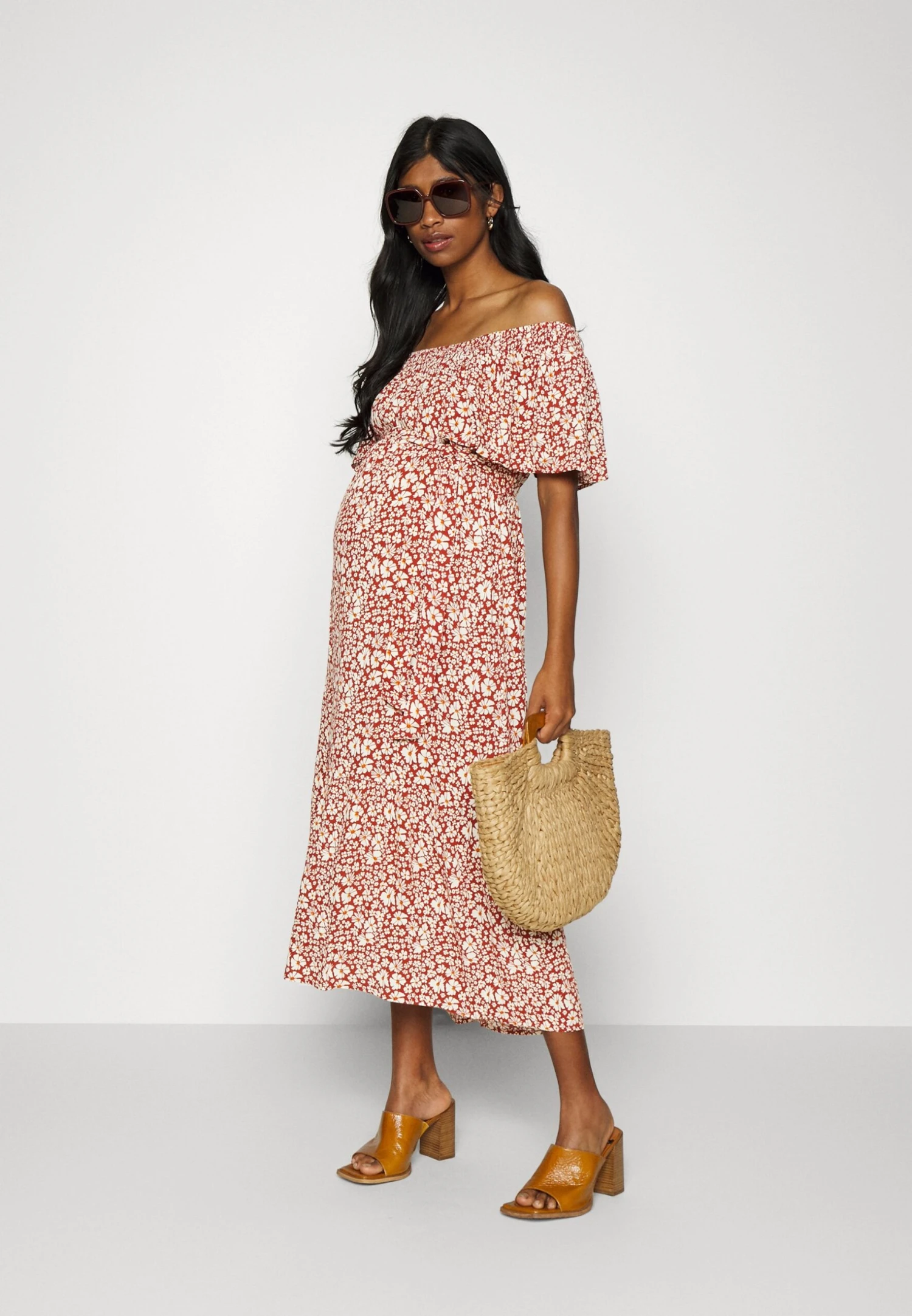 ONLY MATERNITY Olmvinnie Midi Dress - Day Dress - Image 2