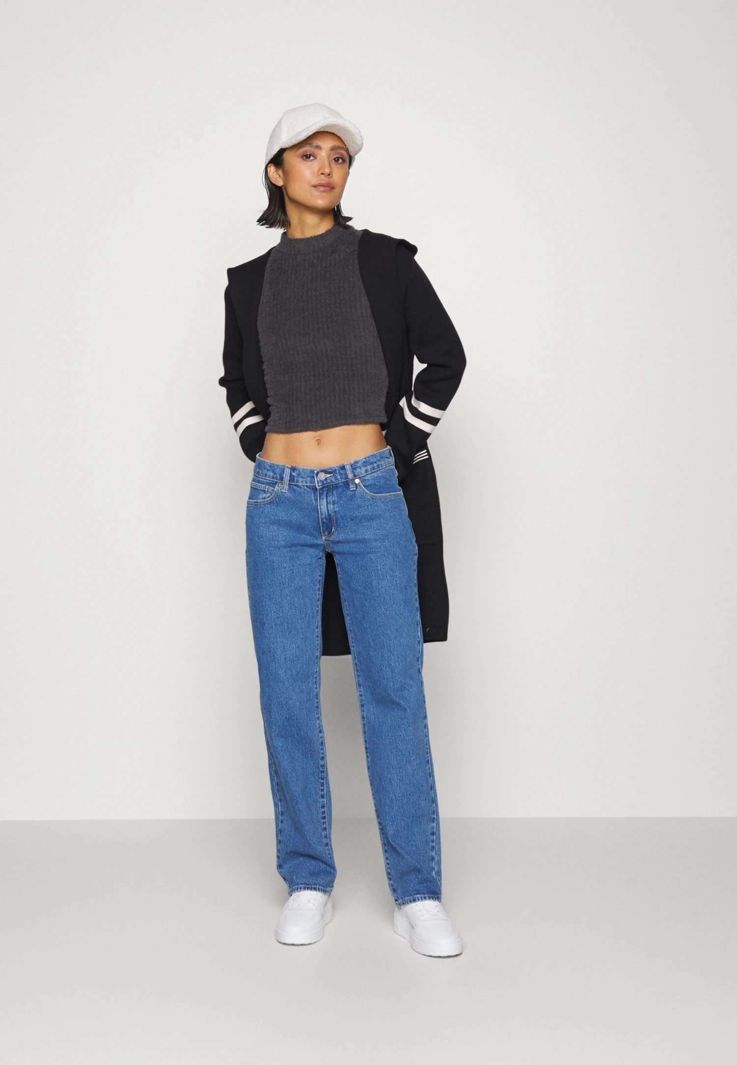 Hollister Co. Cozy Easy - Long Sleeved Top - Dark Grey - Image 2