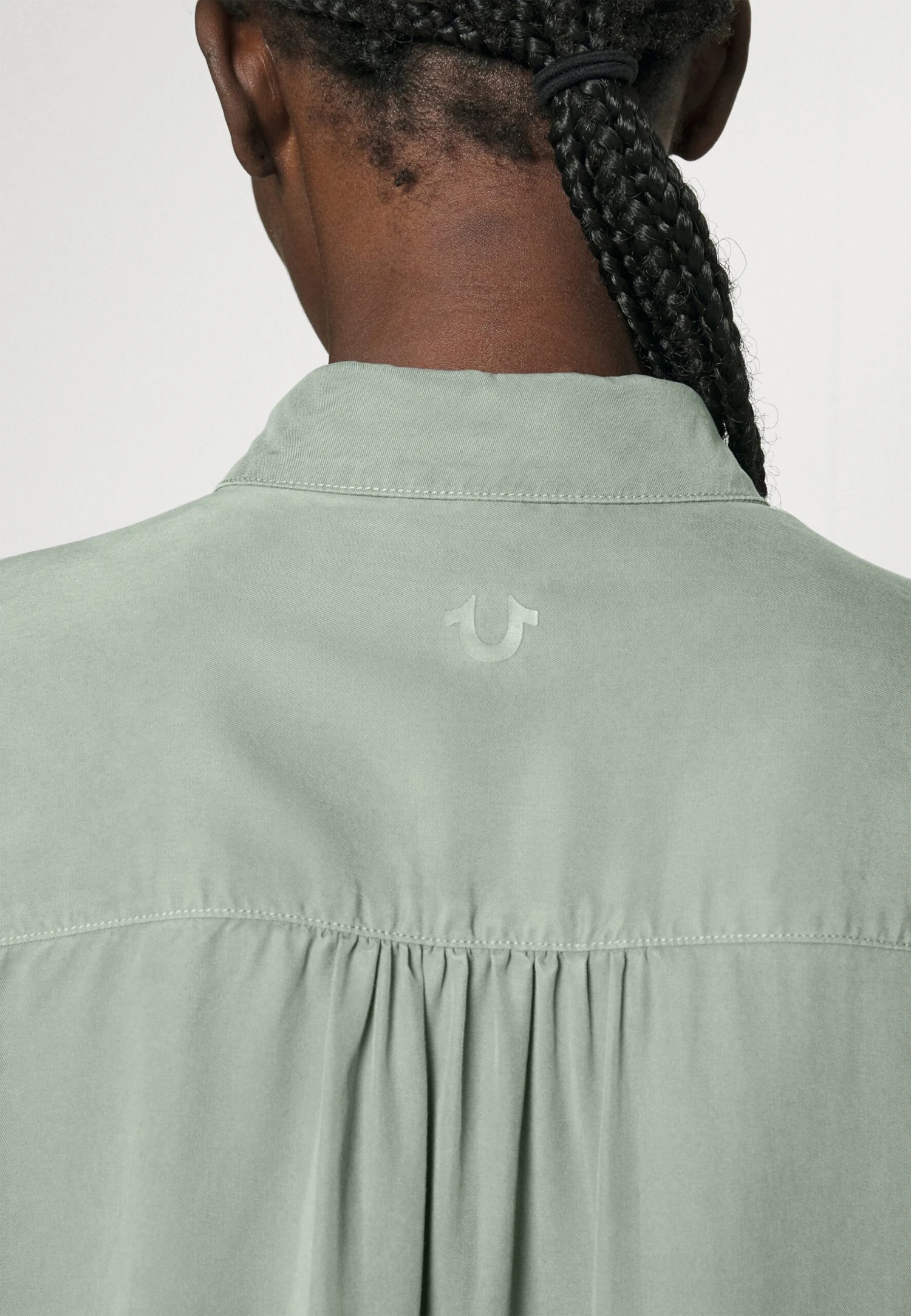 True Religion Midi Iceberg - Shirt Dress - Light Green - Image 6