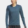 ADIDAS PERFORMANCE Icon - Long Sleeved Top - Arctic Night