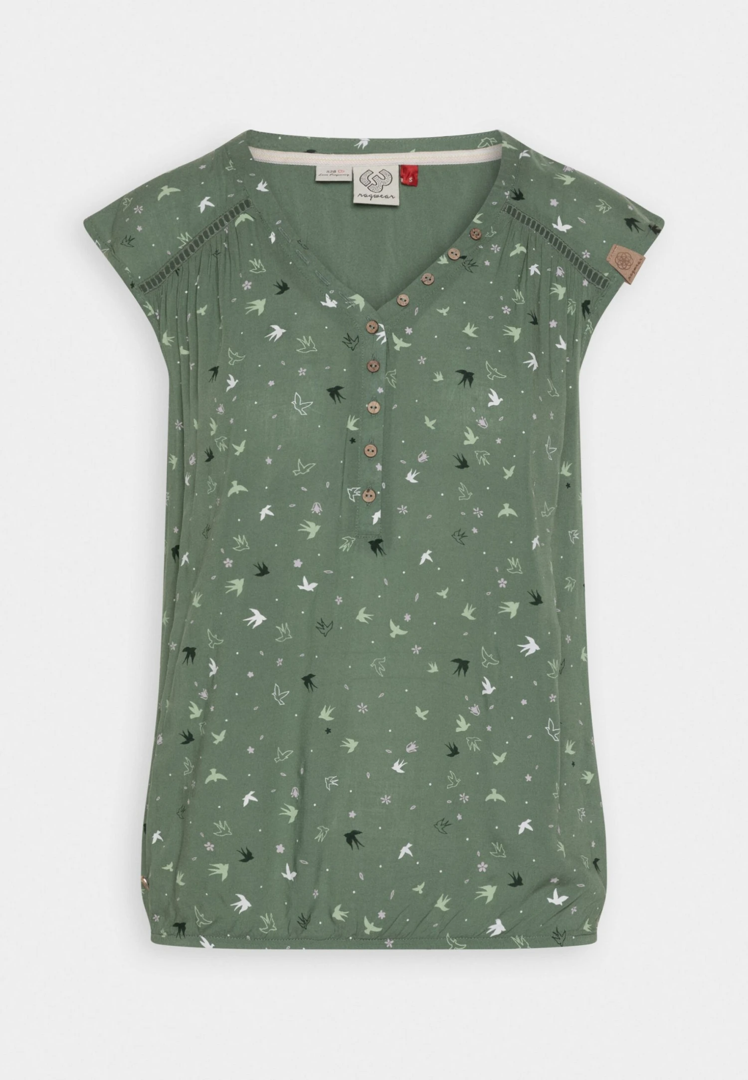 Ragwear Saltty A - Blouse - Dusty Green - Image 4