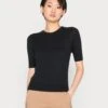 Edc By Esprit Short Sleeve - Basic T-Shirt - Black