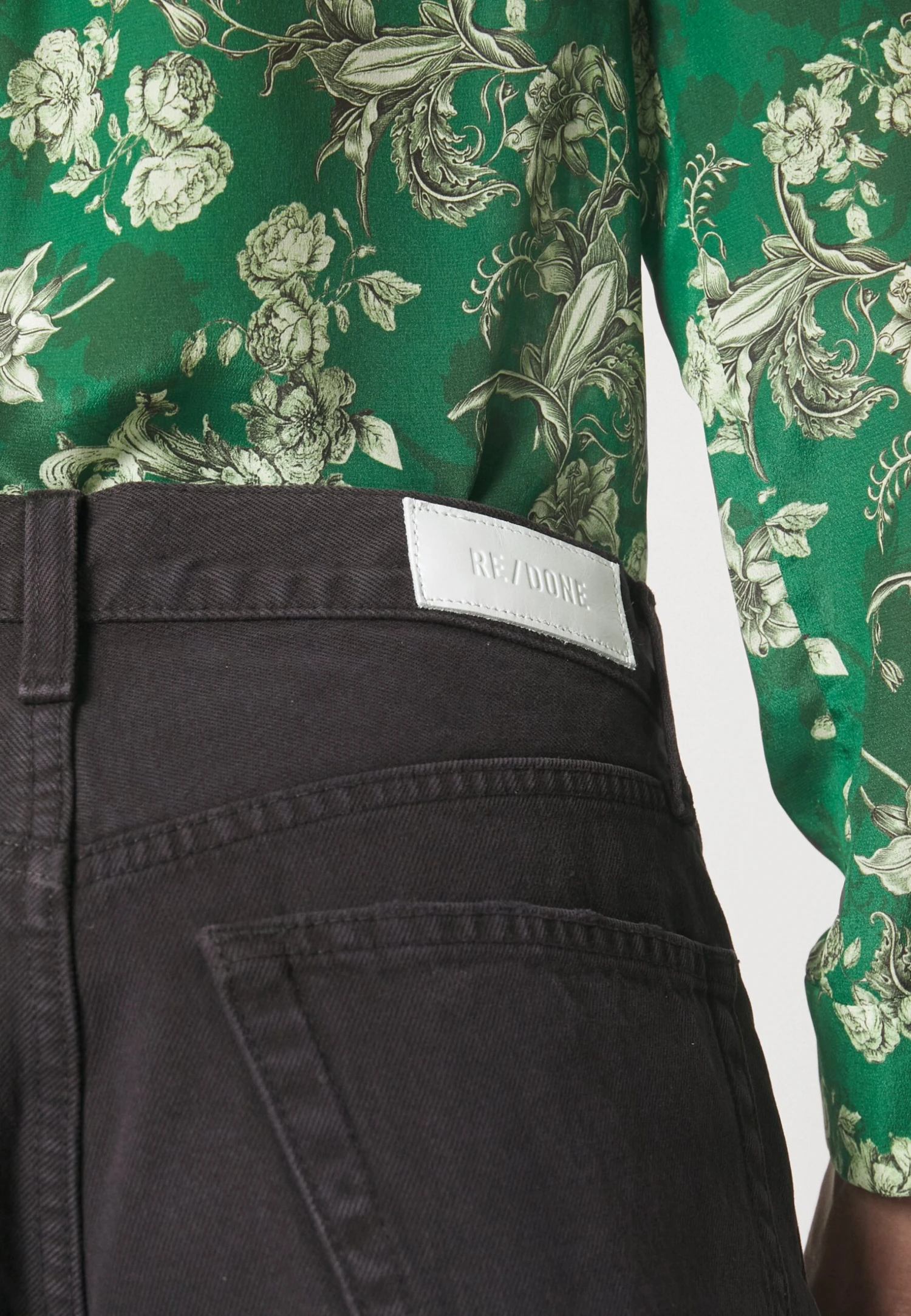 RE/DONE 90S Low Slung - Denim Shorts - Image 7