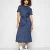 Objtilda Isabella Dress- Shirt Dress - Blue Indigo