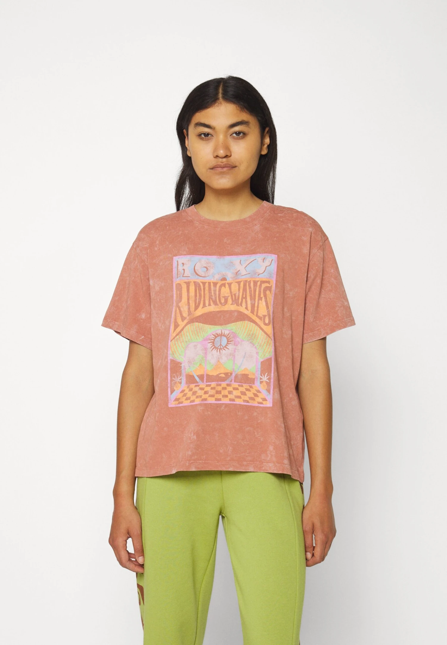 Roxy Girl Need Tees - Print T-Shirt - Cedar Wood - Image 3