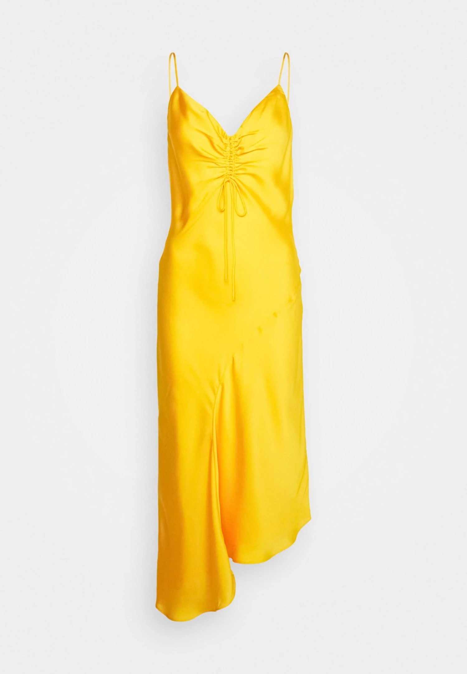 AllSaints Alexia Dress - Cocktail Dress / Party Dress - Citrus Orange - Image 7