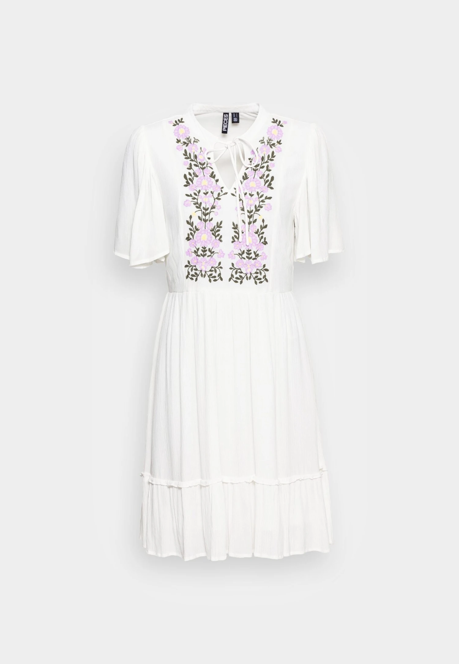 Pieces Pcveia Dress - Day Dress - Cloud Dancer - Image 4