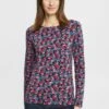 ESPRIT Mit Mehrfarbigem Print - Long Sleeved Top