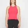 Athleta Renew Racerback Seamless Tank - Top - Amaryllis Pink