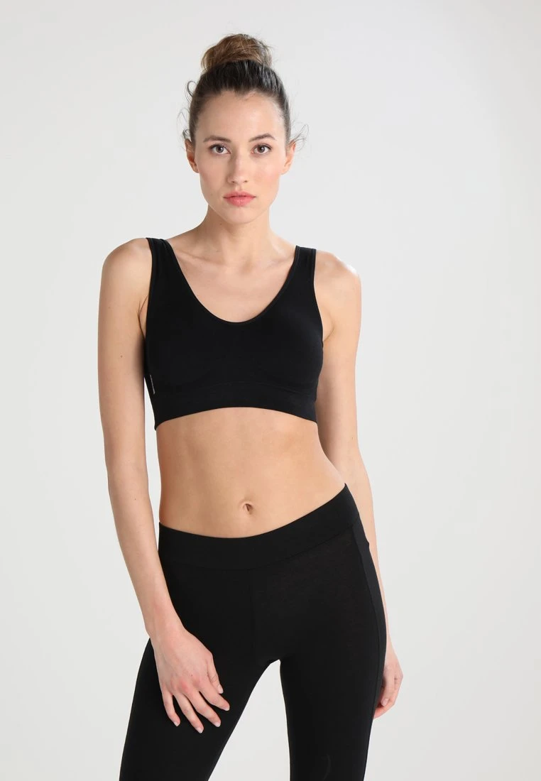 Only Play Onpmira Seamless Bra - Light Support Sports Bra - Black