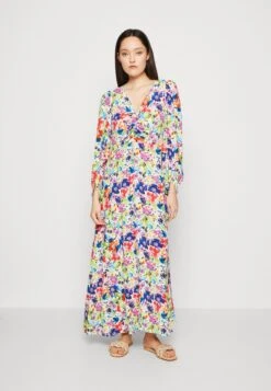 Yasbitter Long Dress- Maxi Dress - Bright White/Bitter