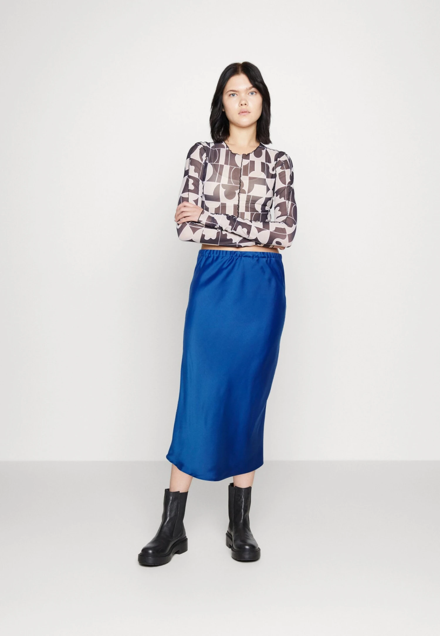 Pieces Pcmari Midi Skirt - Pencil Skirt - Image 2