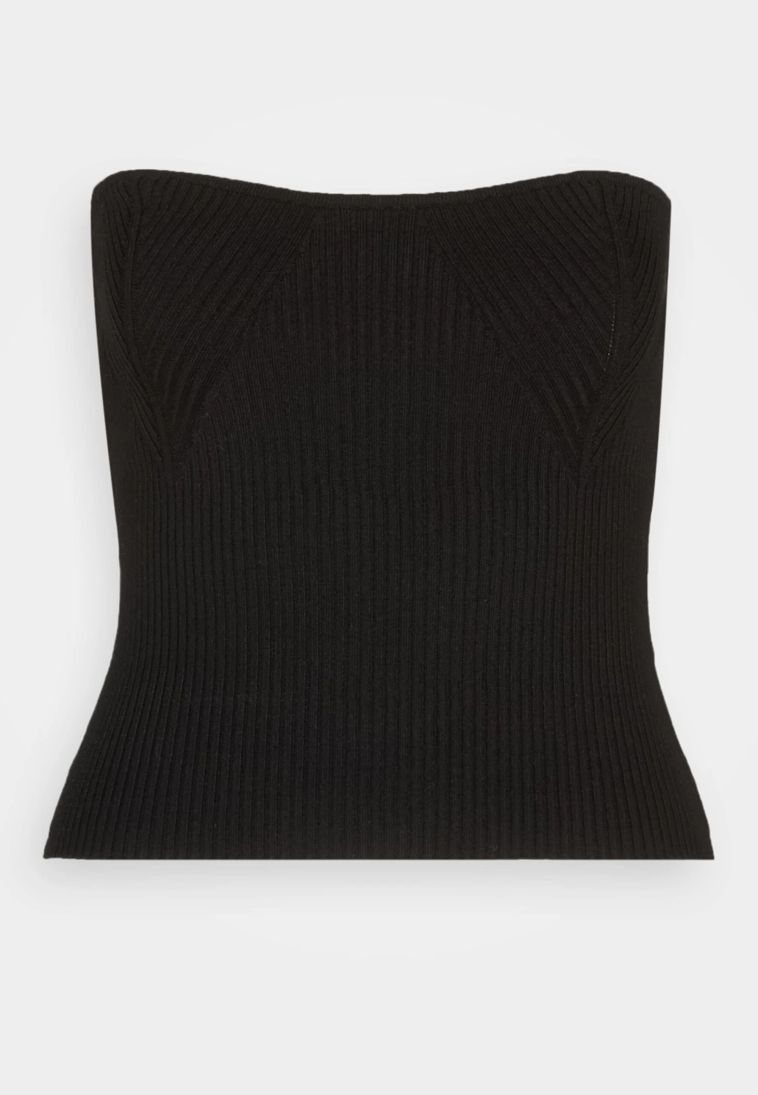Gina Tricot Knitted Tube - Top - Black - Image 5