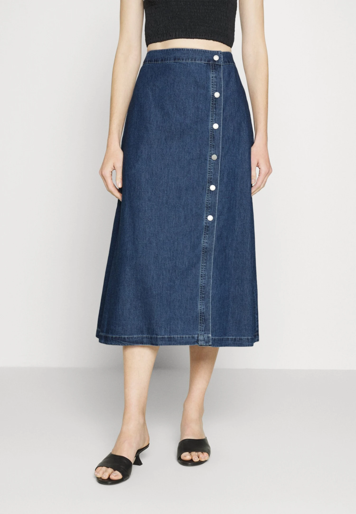 DKNY Snap - A-Line Skirt