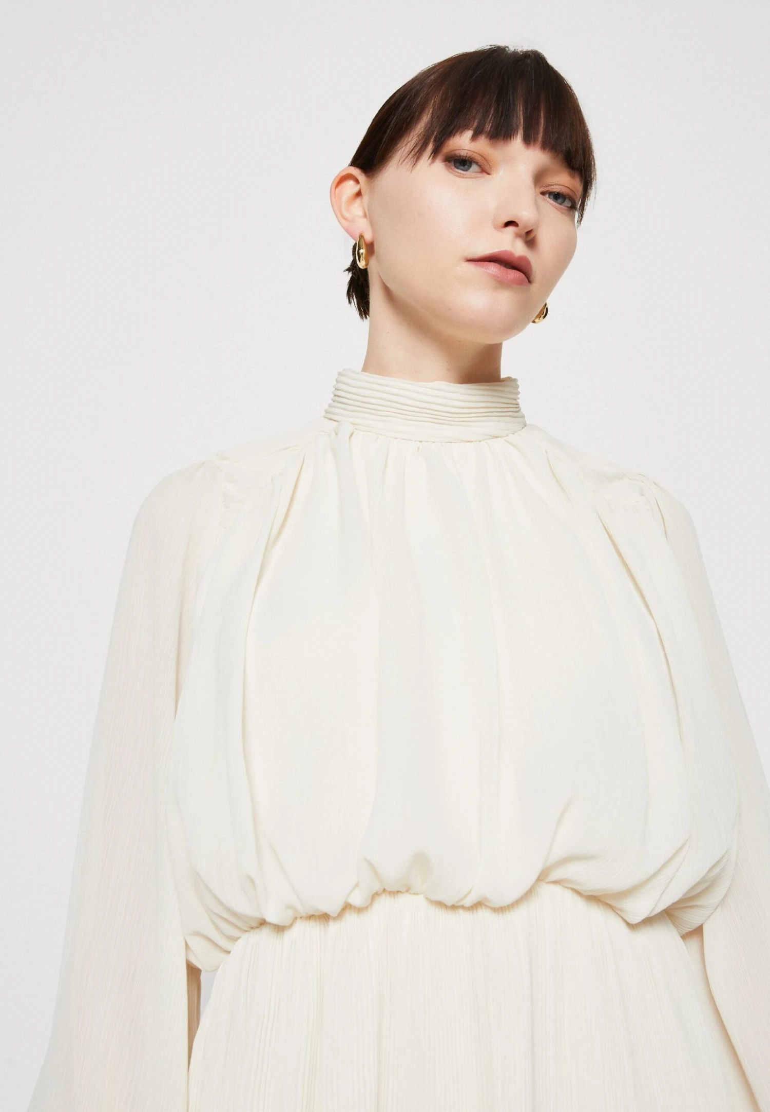 Selected Femme Slfsimone Short Dress - Cocktail Dress / Party Dress - Birch - Image 6