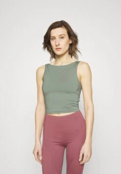 ADIDAS PERFORMANCE Top - Silver Green