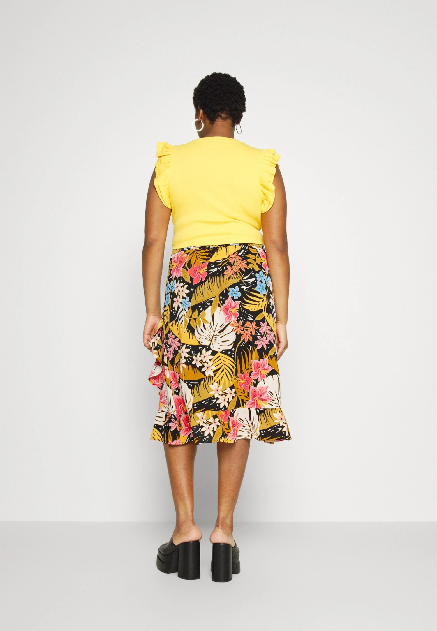 ONLY CARMAKOMA Carluxoda Wrap Skirt - A-Line Skirt - Image 3