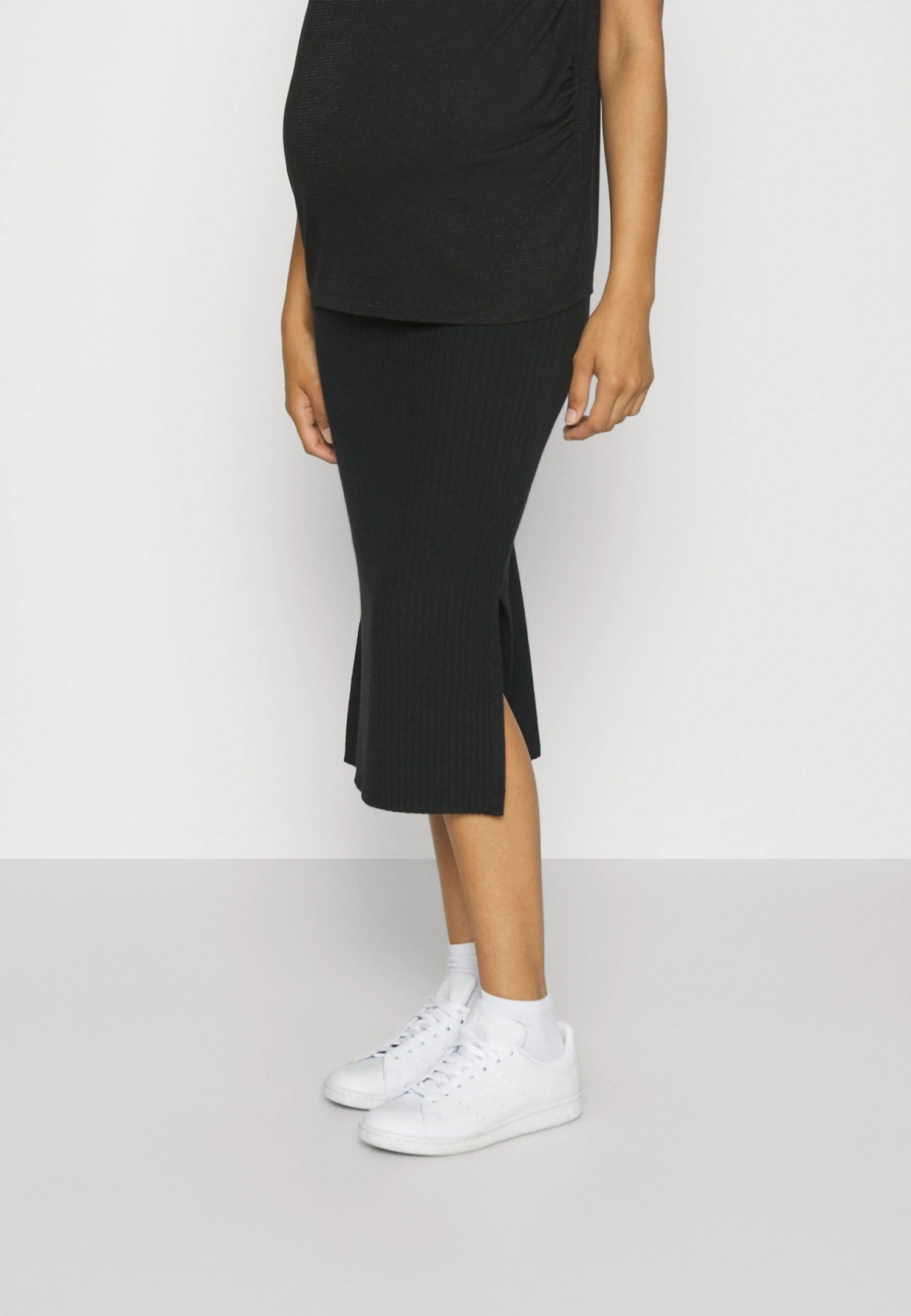 Pieces Maternity Pmcrista Midi Skirt - Pencil Skirt