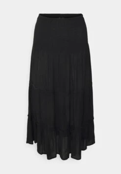 Vero Moda Petite Vmjenny Smock Calf Skirt - A-Line Skirt - Black