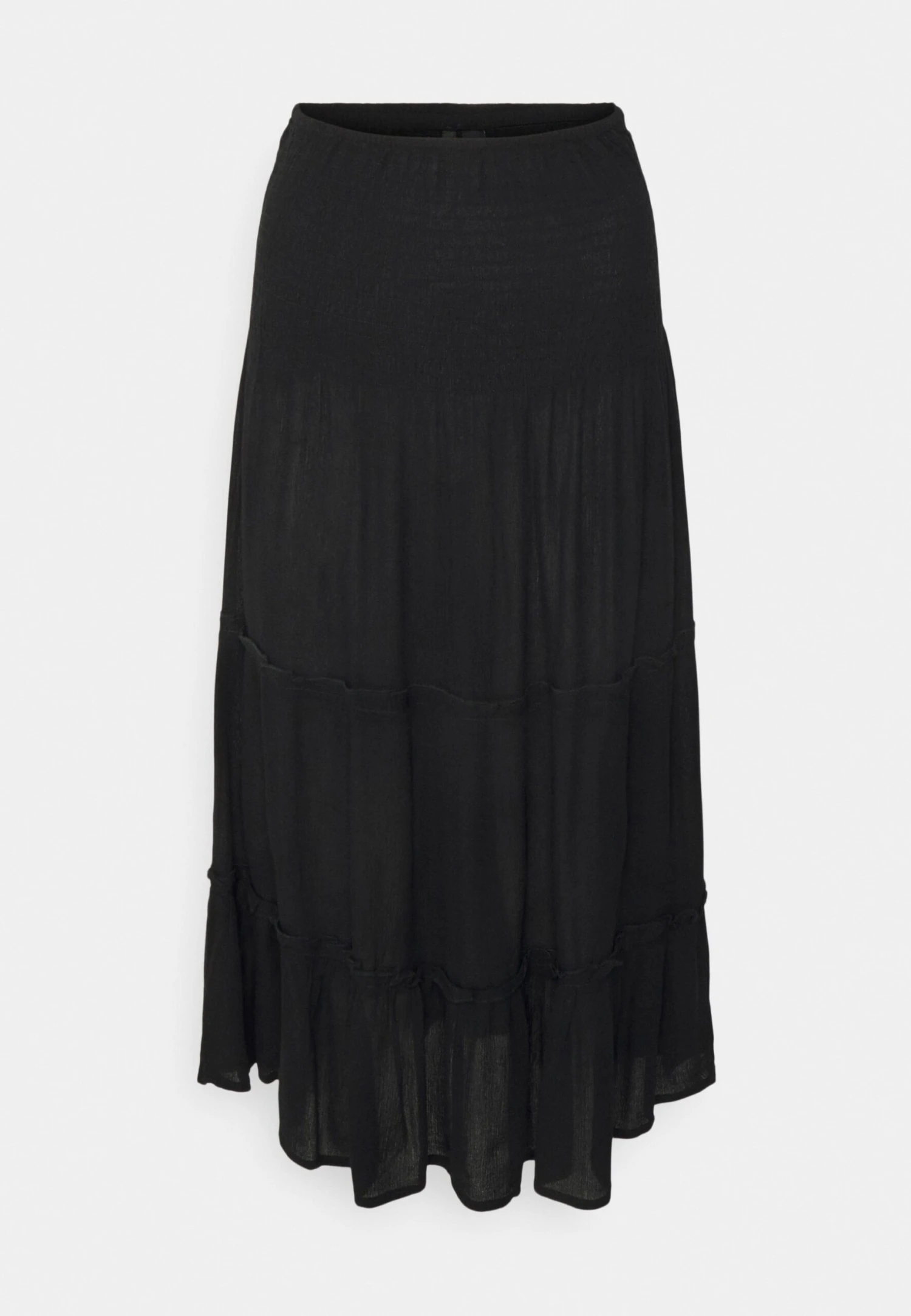 Vero Moda Petite Vmjenny Smock Calf Skirt - A-Line Skirt - Black