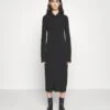 Calvin Klein Fluid Shirt Dress - Jumper Dress - Black