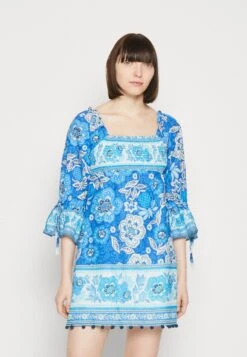 Farm Rio Full Of Flowers Mini Dress - Day Dress - Multi-Coloured