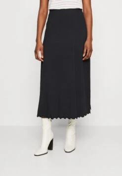 Edc By Esprit Skirt Lettu - A-Line Skirt - Black