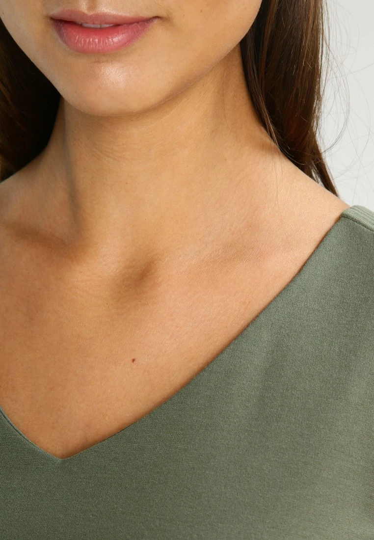 Kaffe Sara - Shift Dress -Old Green - Image 4