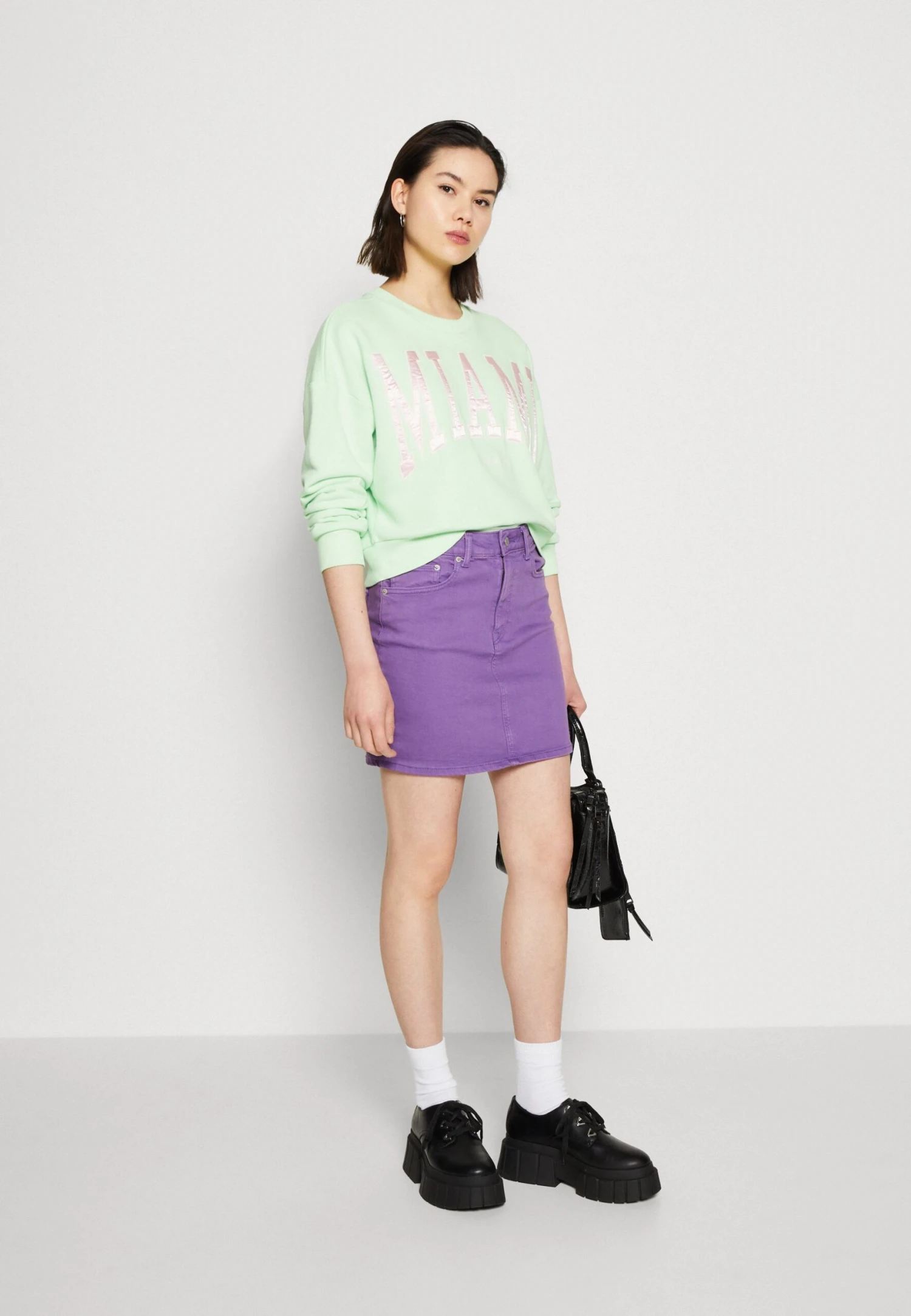 JJXX Hazel - Mini Skirt - Royal Lilac - Image 2